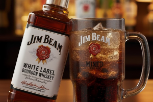 เหล้าจิมบีม ชง(แก้ว)