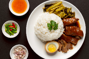 S02 ข้าวขาหมู คากิ