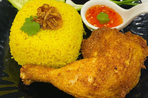 S07 ข้าวหมกไก่ทอด