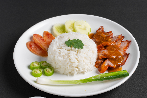 S03 ข้าวหมูแดง ธรรมดา