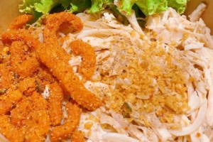 S12 หมี่ไก่ฉีก