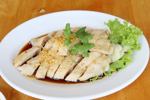 ไก่ต้มสับ