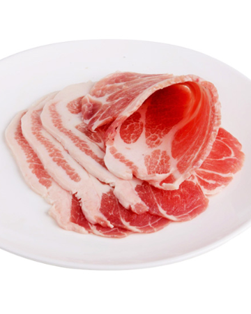 สันคอหมูสไลด์