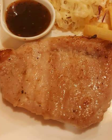 สเต็กหมูบาร์บีคิว