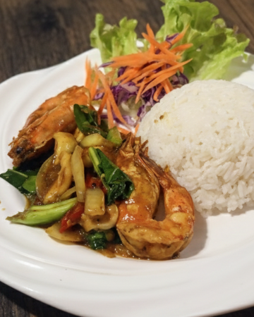 ข้าวผัดเครื่องแกง