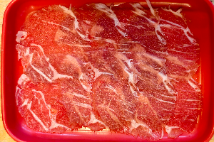 สันคอหมู / Sliced Pork Collar