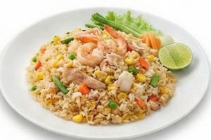 ข้าวพัด หมู/ไก่/กุ้ง