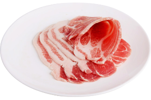 สันคอหมูสไลด์