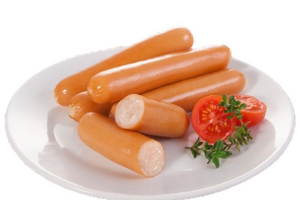 ไส้กรอกไก่หนังกรอบ