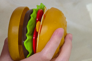 เบอร์เกอร์คลาสสิก + หัวหอม