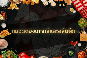 หมวดดองเกาหลีและสลัดผัก