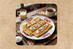 โรตีกล้วย - Roti Pisang