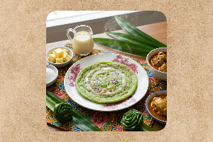 โรตีธรรมดา - Roti canai