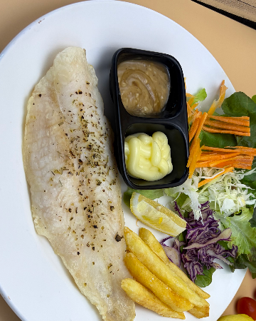 สเต็กปลาดอลี่ย่าง