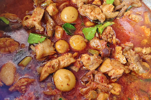 แกงไก่ใต้น้ำ