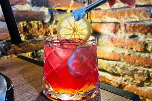 Red Honey Lemon Soda