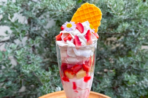 ไอติมสตอเบอร์รี่ชีสเค้กพาร์เฟต์