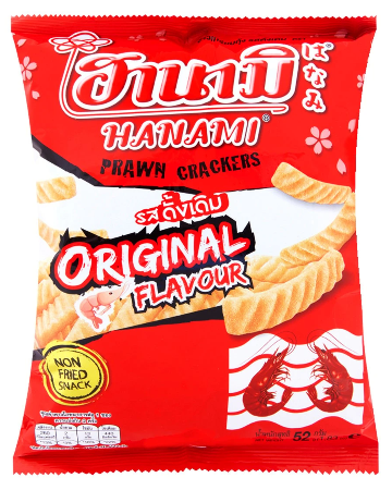 ฮานามิข้าวเกรียบกุ้ง