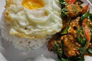 ผัดพริกแกง(ไม่ถั่ว)