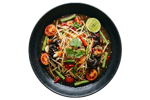 ส้มตำปูปลาร้า