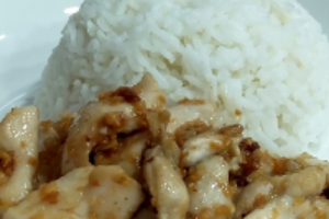 ผัดกระเทียม(น้ำขลุกขลิก)