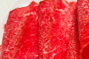 เนื้อสไลด์ (เล็ก) 牛肉小份  Sliced Beef Shank (S)