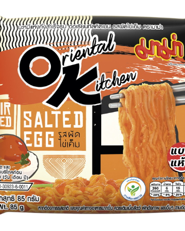 มาม่า ok oriental รสผัดไข่เค็ม