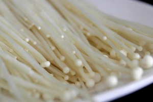 เห็ดเข็มทอง 金针菇  Golden Needle Mushroom