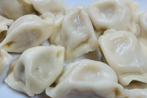 เกี้ยวหมูต้ม 白菜水饺 Chinese Boiled Dumplings