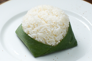 Steamed Jasmin Rice .