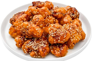 ไก่เกาหลีราดข้าว