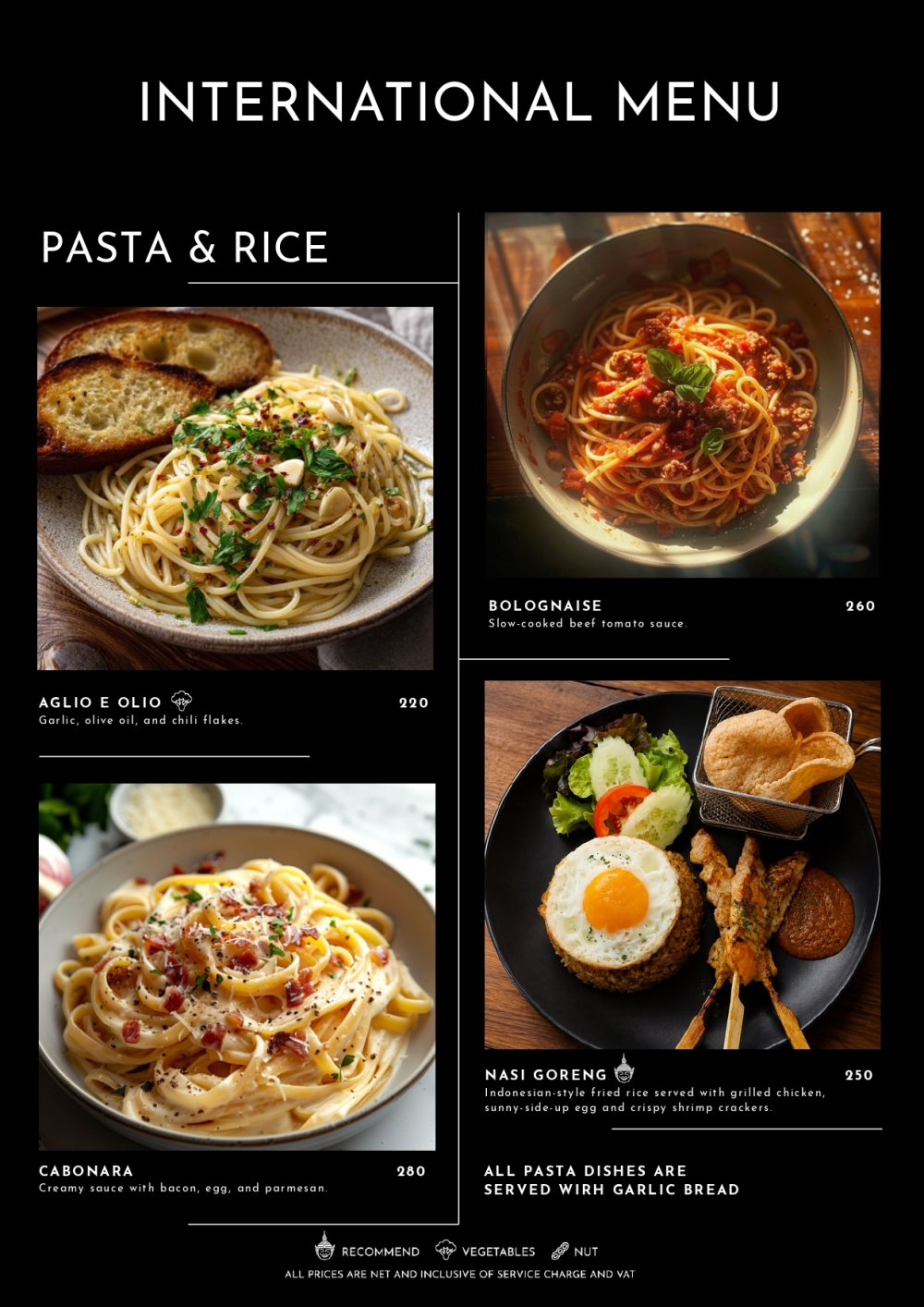 13pasta & rice