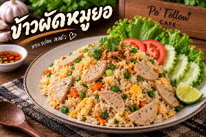 ข้าวผัด หมูยอ
