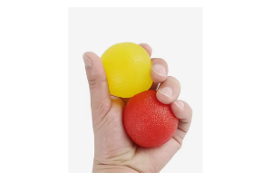 ลูกบอลบริหารมือ สีเหลือง 15lb