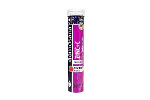 ซิงค์+วิตามินซี Zinc+C รสราสเบอร์รี่ demosana