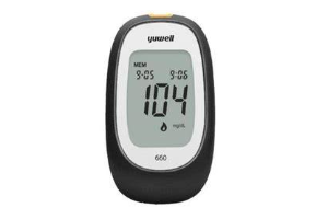 เครื่องตรวจระดับน้ำตาล yuwell 660 