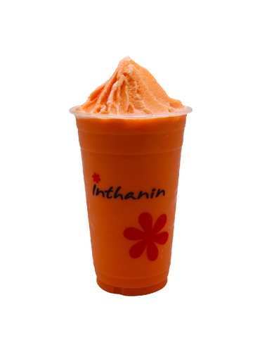 ชาไทยลาเต้ปั่น